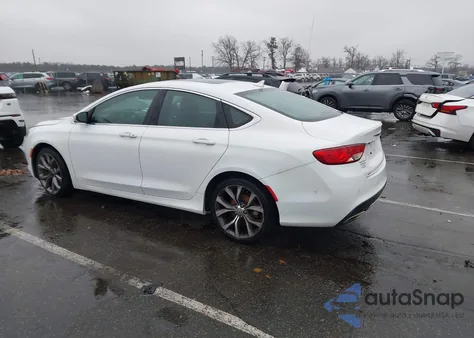 2016 Chrysler 200 C из США, поврежденный, VIN 1C3CCCEG0GN114609